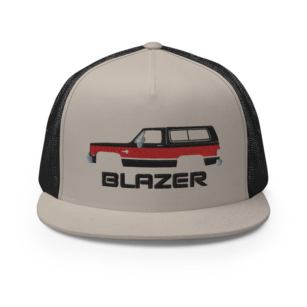 1988 Chevy K5 Blazer Truck Off-road 4x4 Custom Embroidered 5 Panel Trucker Cap Snapback Hat