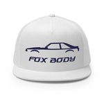 Fox Body 3rd Gen Stang Owner Custom Embroidered 5 Panel Trucker Cap Snapback Hat