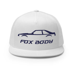 Fox Body 3rd Gen Stang Owner Custom Embroidered 5 Panel Trucker Cap Snapback Hat