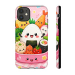 Kawaii Sushi Bento Phone Case Cute Food Tough Cover Gift Art