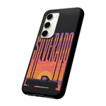 Silverado sunset truck Phone Case | Retro pickup silhouette
