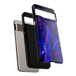 Neon Shrine Maiden phone case | Tough Case, anime vaporwave