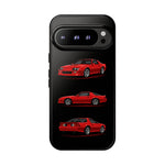 Z28 Red Triview Phone Case Classic Car Illustration