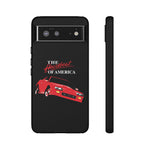 1991 Camaro Heartbeat Red Muscle Car Tough Phone Case Cover