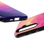 Pastel Mountain Haze Vaporwave Art Tough Phone Case