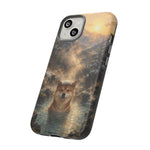 Shiba Inu Forest Hot Spring phone case | Tough Cases