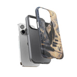 Piano Cat walking on keys Tough Case | Phone cover, musical cat art