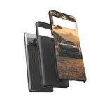 C4 ZR1 Corvette Phone Case, Black Misty Mountain Pass Cover