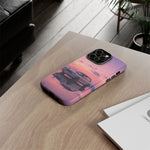 Silver Hakosuka Skyline Mirror Lake Tough Phone Case