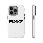 RX-7 Logo Phone Case for JDM Fans, Tough Protective Cover