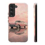 1957 Chevy Bel Air Blush Cream Tough Phone Case for Classic Car Fans