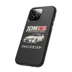 R34 Skyline GT-R JDM Rising Sun Tough Phone Case Cover Gift