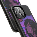 Melancholy Anime Girl Phone Case Vaporwave Tough Case