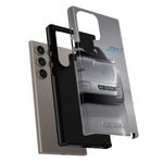 Silver C4 ZR1 Front View phone case | tough case for Vette Drivers
