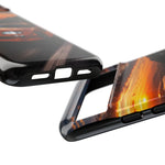 Supra MK4 Orange Touge Night JDM Speed Art Tough Phone Case