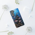 Snapper Reef Phone Case, Sunlit School Ocean Fishing Tough Cover