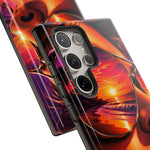 Sunset Reflection Sunglasses Retrowave 80s phone case