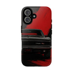 1968 Charger Triple Black Muscle Car Tough Phone Case