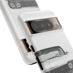 White Impala Phone Case, Classic 64 Lowrider Style Cover, Gift for Guys
