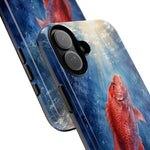 Red Snapper Fishing Phone Case Saltwater Angler Tough Gift