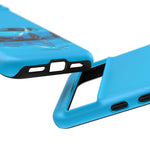 RX-7 Cyan Studio Phone Case Studio Color Match Car Art