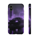 Midnight Charger Violet Neon Tough Phone Case
