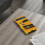 Yellow C8 Corvette Studio Tough Phone Case
