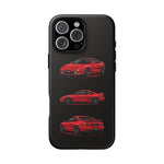 Red MR2 JDM Sports Car Phone Case Tough Multi View