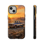 73 Chevy C10 Square body Truck Two-Tone Sunrise Tough Phone Case