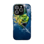Mahi Mahi Phone Case, Saltwater Fishing Strike Tough Cover for Men