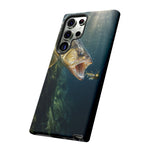 Walleye Jig Strike Phone Case Freshwater Fishing Gift for Anglers