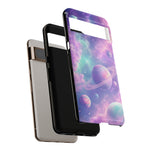 Pastel Galaxy Planet Vaporwave Art Tough Phone Case