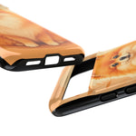 Pomeranian Tiny Fox Fluffy Art Tough Phone Case