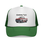 1972 Chevy C10 Custom/10 Trucker Cap Hat | Classic Pickup Mesh Snapback