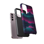 2 Rounds Canada Retina Artwork Vaporwave Phone Case – Landscape Aesthetic