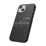 Z28 Camaro Phone Case Classic Muscle Car Patriotic Tough Cover Gift Art