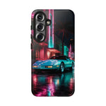 1980s Sports Car C4 Miami Nights Aesthetic Tough Phone Case