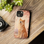 Akita Cherry Blossom Phone Case Sakura Dog Lover Gift