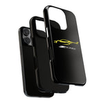 Yellow C8 Z06 Phone Case for Chevy Fans, Tough Protective Cover