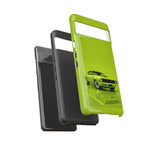 Green Cuda Muscle Car phone case for Gear Heads