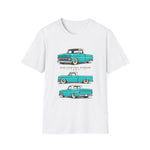 Vintage 1964 Chevy C10 Pickup Truck T-Shirt | Classic Lowrider Illustration