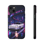 Supra Mk3 Turbo Night Tough Phone Case| Vaporwave 80s Racing Skyline
