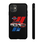 VintageDatsun 510 Racing Stripe JDM Tough Phone Case Cover Gift
