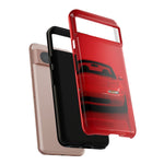 Red Miata Phone Case, NA MX5 90s JDM Roadster Tough Cover