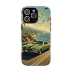 Vintage Olds 442 Convertible Coastal Drive phone case