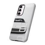 White NSX Phone Case, Retro 90s JDM Supercar Cover, Gift for Car Lovers