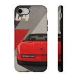 Bright Red C4 Vector Tough Phone Case
