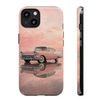 1957 Chevy Bel Air Blush Cream Tough Phone Case for Classic Car Fans