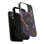 French Bulldog Galaxy Marble Art Tough Phone Case