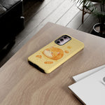 Orange Tabby Loaf Kawaii Chibi Pet Cat Art Tough Phone Case